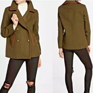 Seaweed Pea coat 🧥 NWT
